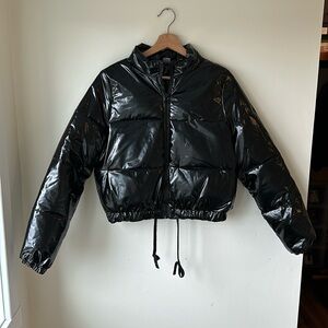 H & M Cropped Puffer